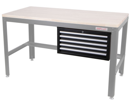 Dílenská skříňka na nářadí s 5 zásuvkami, 665 x 400 x 330 mm - AH1575