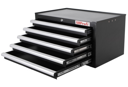 Dílenská skříňka na nářadí s 5 zásuvkami, 665 x 400 x 330 mm - AH1575