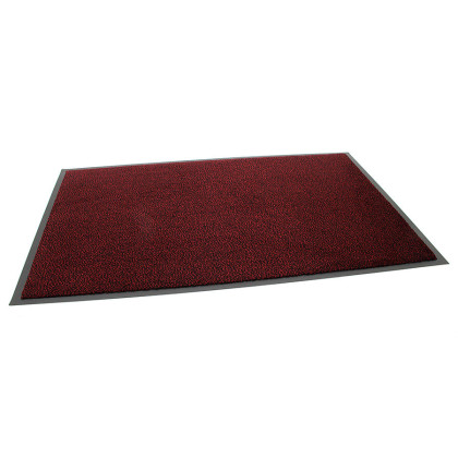 Červená vnitřní vstupní čistící rohož Mars - 90 x 120 cm
