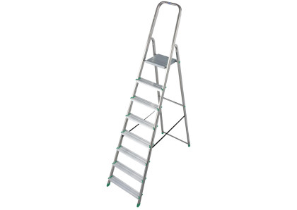 Schůdky Al 8-stupňové, nosnost 150kg