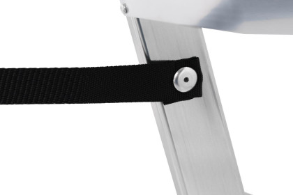 Schůdky Al 7-stupňové oboustranné 150 cm PROTECO, nosnost 150kg