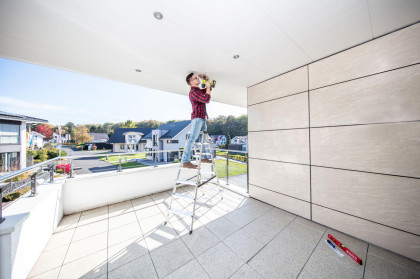 Schůdky Al 7-stupňové oboustranné 150 cm PROTECO, nosnost 150kg