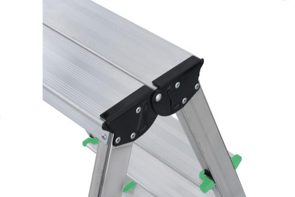 Schůdky Al 5-stupňové oboustranné 105 cm PROTECO, nosnost 150kg