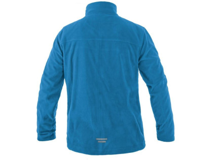 Mikina CXS GRANBY, pánská, fleece, azurově modrá