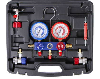 Sada na měření tlaku v klimatizacích, 53–200 bar - HT700530