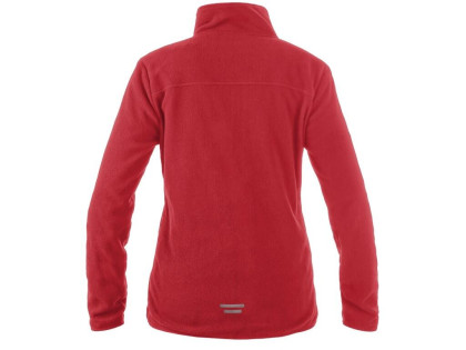 Mikina CXS GRANBY LADY, dámská, fleece, červená