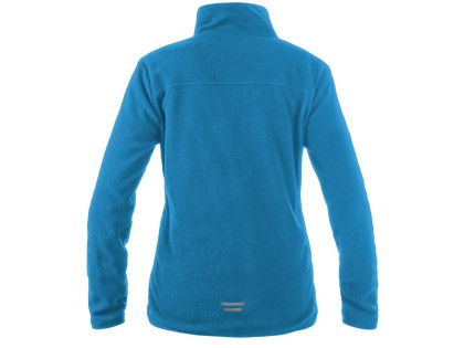 Mikina CXS GRANBY LADY, dámská, fleece, azurově modrá