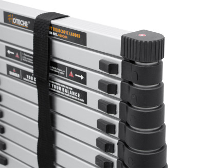 Teleskopický žebřík, 3,2 m, max. zátěž 150 kg - HT480004