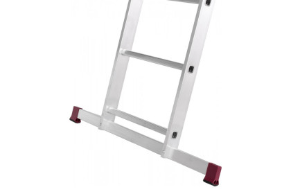 žebřík trojdílný KRAUSE 3x8 s úpravou na schody 225/320/450 cm