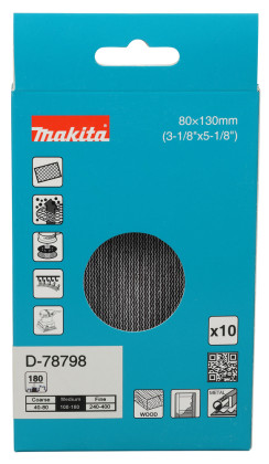 brusný papír 80x130mm A180