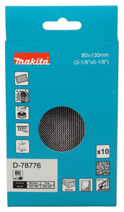 brusný papír 80x130mm A80