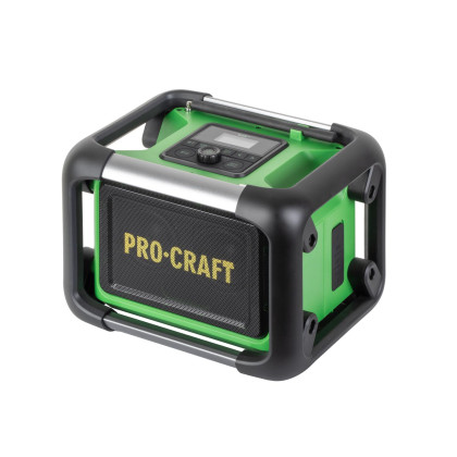 PROCRAFT PJS20 Aku rádio DAB+, FM, Bluetooth 5.3, 80W (bez baterie a nabíječky)