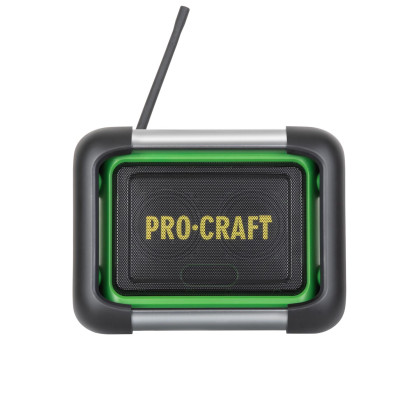 PROCRAFT PJS20 Aku rádio DAB+, FM, Bluetooth 5.3, 80W (bez baterie a nabíječky)