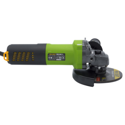 Bruska úhlová Procraft PW2200 + rychloupínací matice RM14, 10x řezný kotouč CD125x1.0b v boxu | SPW2200/CD125x1.0b/RM14