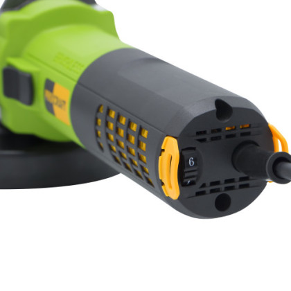 Bruska úhlová Procraft PW2200 + rychloupínací matice RM14, 10x řezný kotouč CD125x1.0b v boxu | SPW2200/CD125x1.0b/RM14
