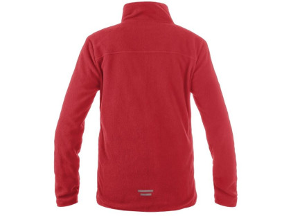 Mikina CXS GRANBY CHILD, dětská, fleece, červená