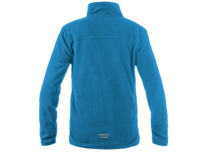Mikina CXS GRANBY CHILD, dětská, fleece, azurově modrá