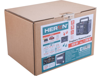 Stanice nabíjecí, 600W, 512Wh