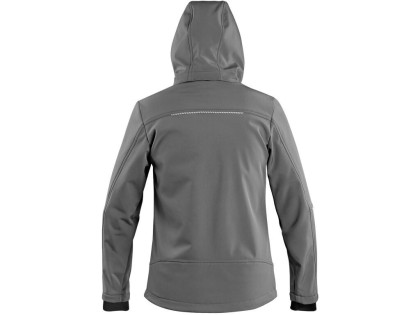 Bunda CXS STRETCH, dámská, softshell, šedá