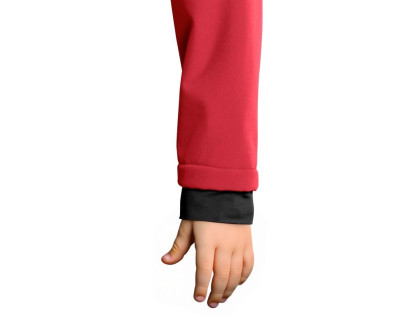 Bunda CXS STRETCH, dětská, softshell, červená
