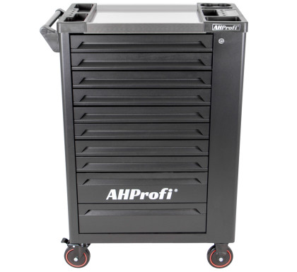 Dílenský vozík Everest s nářadím, 10 zásuvek, 350 dílů - AH0710