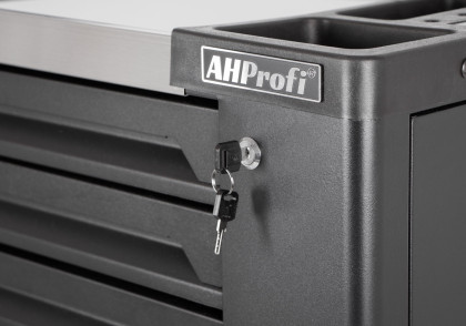 Dílenský vozík Everest s nářadím, 10 zásuvek, 350 dílů - AH0710