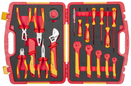 Elektrikářské nářadí, VDE certifikát, sada 19 ks - AH19VDE