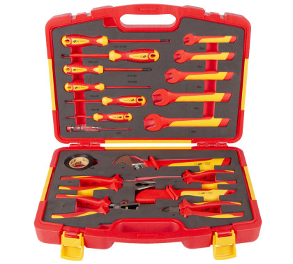 Elektrikářské nářadí, VDE certifikát, sada 19 ks - AH19VDE