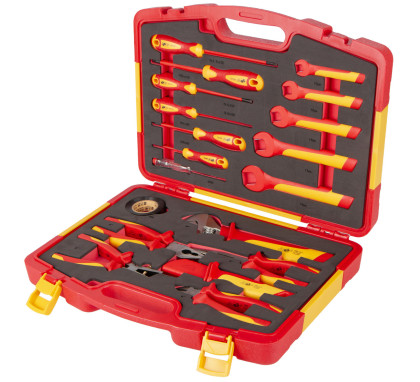 Elektrikářské nářadí, VDE certifikát, sada 19 ks - AH19VDE