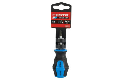 Šroubovák křížový FESTA INDUSTRY PH S2 1x38 krátký