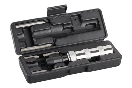Šroubovák úderový FESTA sada 6xbit + 1/2&quot; CrV