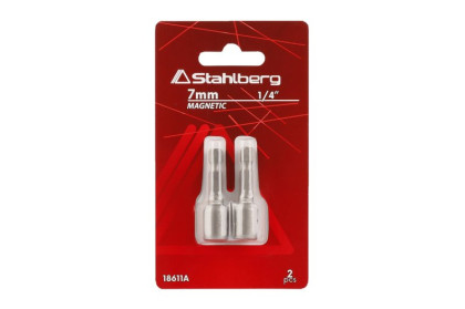 Adaptér STAHLBERG 1/4&quot; 6hran 7mm (2 ks)