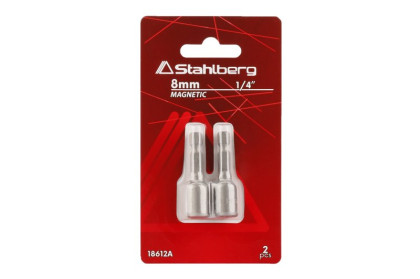 Adaptér STAHLBERG 1/4&quot; 6hran 8mm (2 ks)