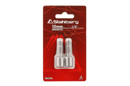 Adaptér STAHLBERG 1/4&quot; 6hran 10mm (2 ks)