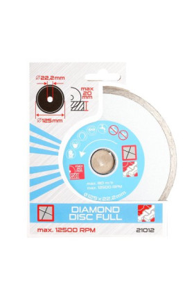 Kotouč diamantový DIAMANT 125x1.9x22.2mm plný