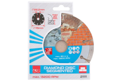 Kotouč diamantový DIAMANT 115x1.8x22.2mm segment