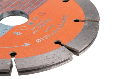Kotouč diamantový FESTA segment dvojitý 125x6x22.2mm