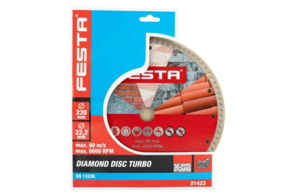Kotouč diamantový FESTA TURBO 230x2.6x22.2mm