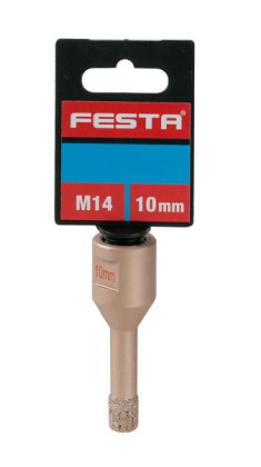 Korunka vykružovací FESTA diamantová 10mm M14