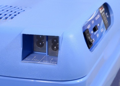 Chladící box  25litrů BLUE 230/12V display s teplotou