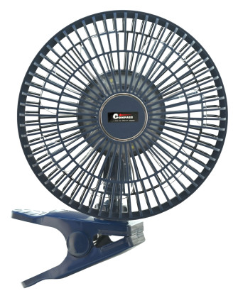 Ventilátor SILENT 210mm AKU nabíjecí 2000mAh s osvětlením klips