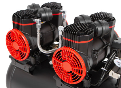 Bezolejový kompresor s tichým provozem, 50L - AH0050