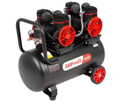 Bezolejový kompresor s tichým provozem, 50L - AH0050
