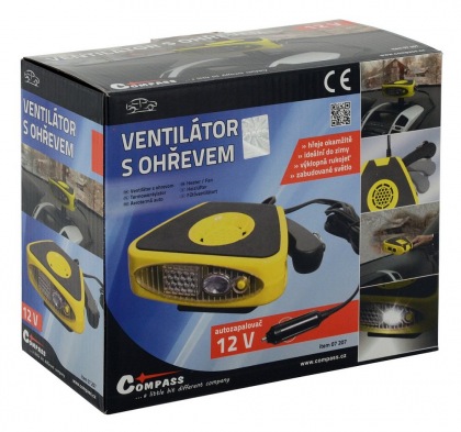 Ventilátor s ohřevem FROST 3in1 12V
