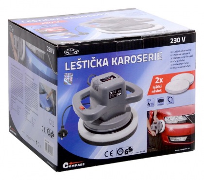 Leštička karoserie automobilu 230V 120W 240mm 3100 ot.