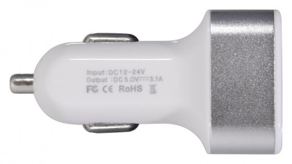 Zástrčka 3xUSB 12-24V 5V/3100mA