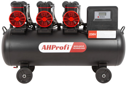 Bezolejový kompresor s tichým provozem, 100L - AH0100