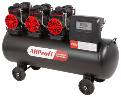 Bezolejový kompresor s tichým provozem, 100L - AH0100