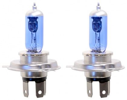 Žárovka 12V  H4  60/55W P43t WHITE LASER blister 2ks