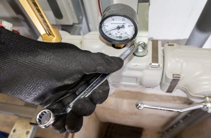 Sada očkových klíčů, vyhnuté, 6-32 mm, 12 ks, Vigor - V7750/12